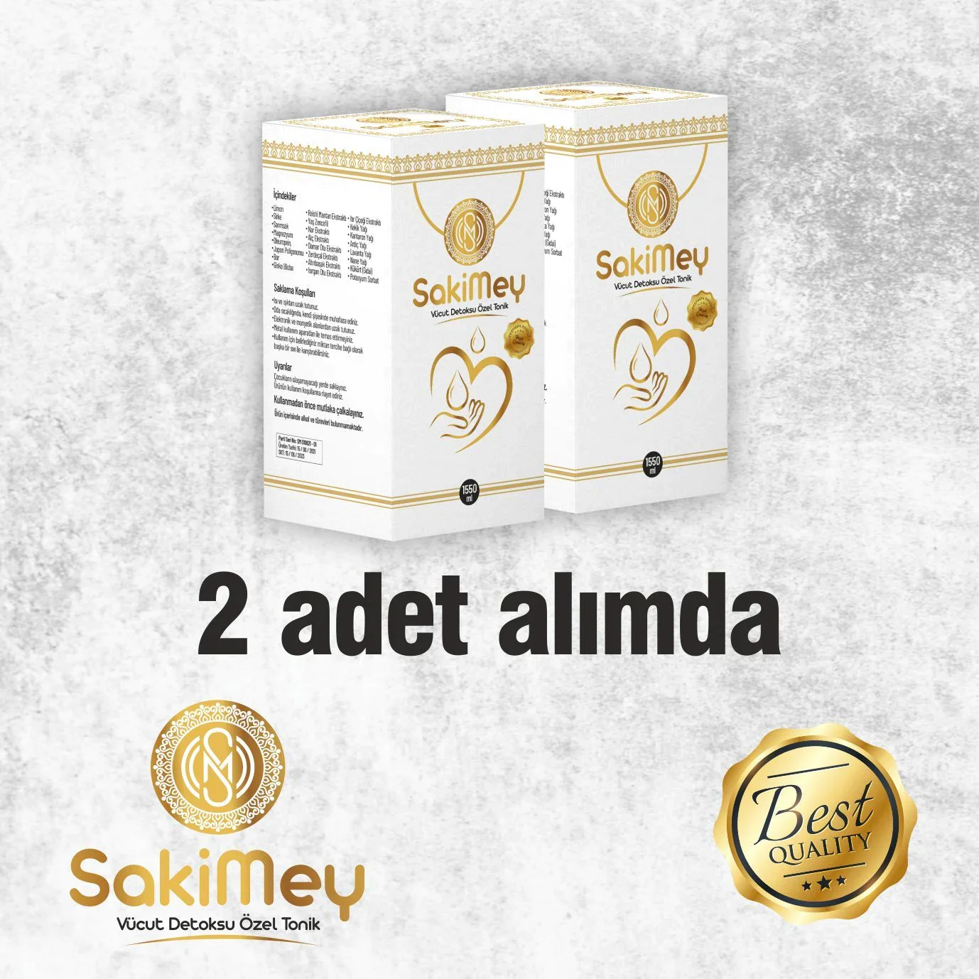 SakiMey İçeceği İkili Paket