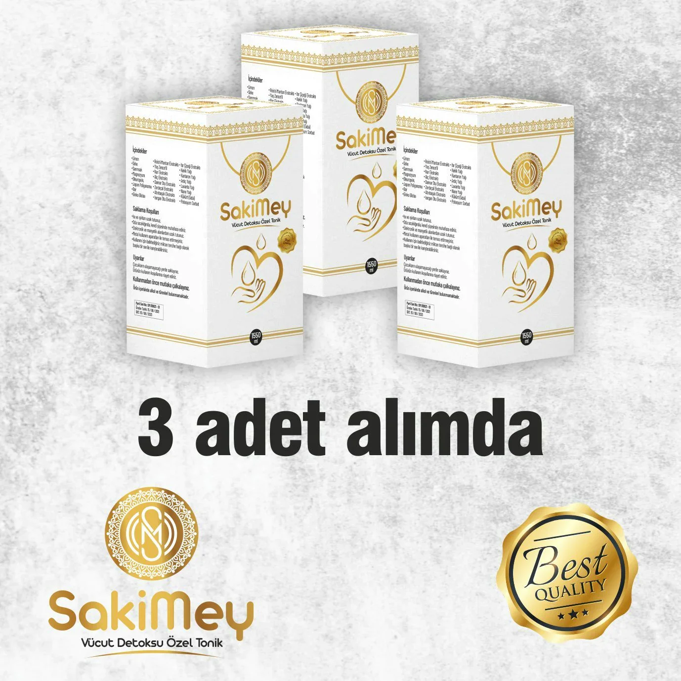 SakiMey İçeceği Üçlü Paket