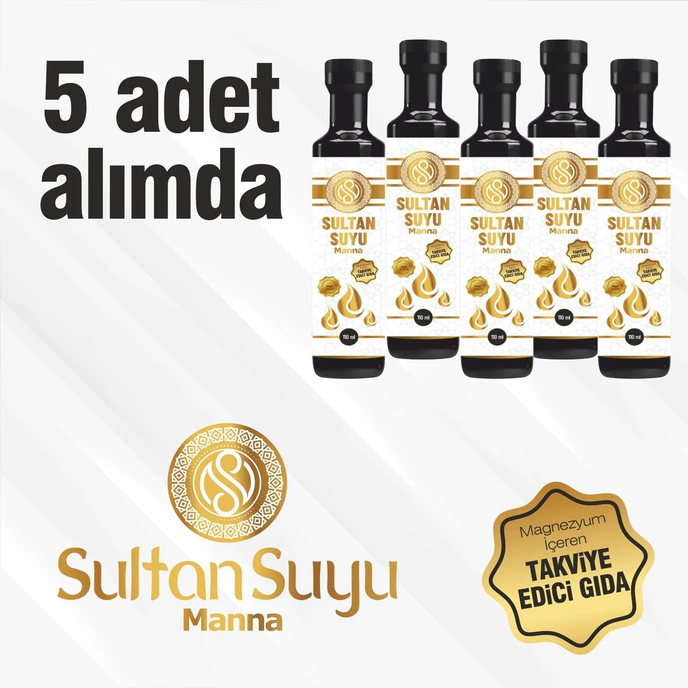 Sultan Suyu Manna Beşli Paket