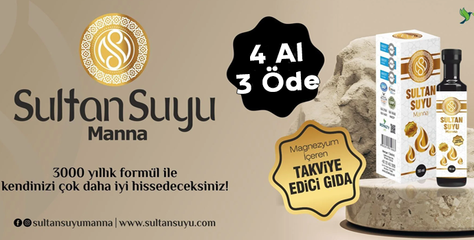 Sultan Suyu Manna Dörtlü Paket